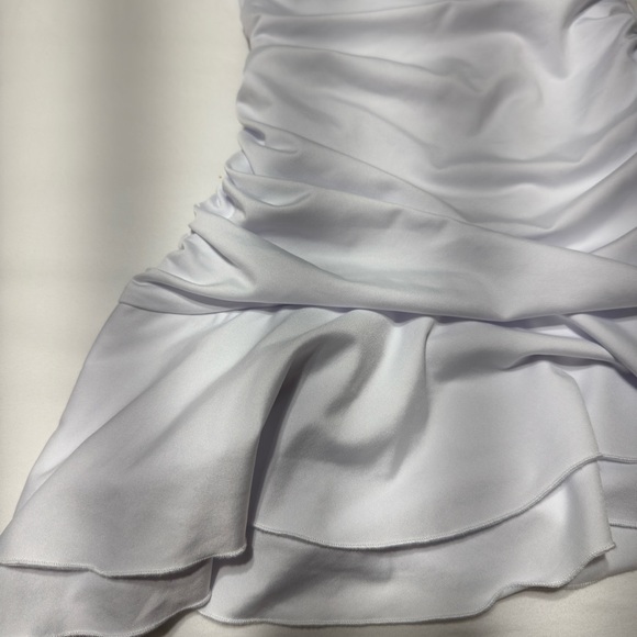 More to Come White Halter Mini Dress - Picture 2 of 5